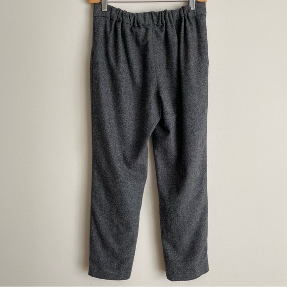 Aritzia Babaton Cohen Wool Blend Cropped Ankle Pant in Charcoal - Picture 5 of 15